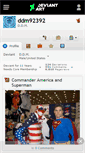 Mobile Screenshot of ddm92392.deviantart.com