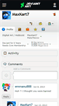 Mobile Screenshot of maxkart7.deviantart.com