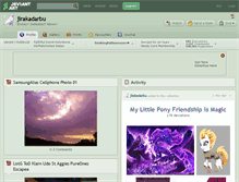 Tablet Screenshot of jirakadarbu.deviantart.com