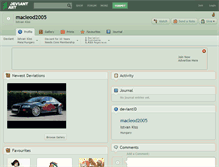Tablet Screenshot of macleod2005.deviantart.com