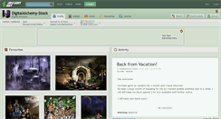 Desktop Screenshot of digitalalchemy-stock.deviantart.com