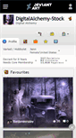 Mobile Screenshot of digitalalchemy-stock.deviantart.com