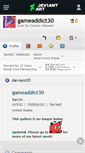 Mobile Screenshot of gameaddict30.deviantart.com