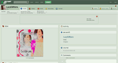 Desktop Screenshot of lucyeditions.deviantart.com