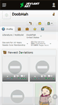Mobile Screenshot of doobmah.deviantart.com