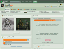 Tablet Screenshot of darya87.deviantart.com