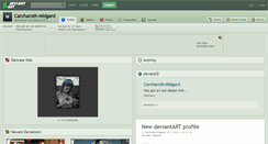 Desktop Screenshot of carcharoth-midgard.deviantart.com