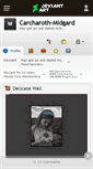Mobile Screenshot of carcharoth-midgard.deviantart.com