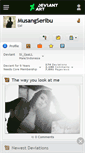 Mobile Screenshot of musangseribu.deviantart.com