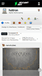Mobile Screenshot of hotiron.deviantart.com