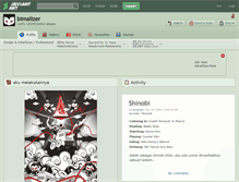 Tablet Screenshot of bimalizer.deviantart.com