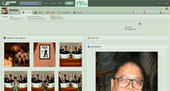 Desktop Screenshot of morkos.deviantart.com