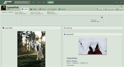 Desktop Screenshot of cypresspixie.deviantart.com