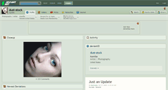 Desktop Screenshot of dust-stock.deviantart.com