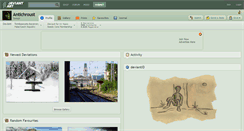 Desktop Screenshot of antichroust.deviantart.com