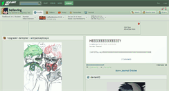 Desktop Screenshot of bellawing.deviantart.com