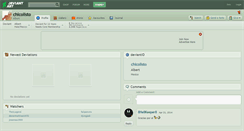 Desktop Screenshot of chicolisto.deviantart.com