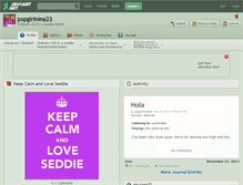 Tablet Screenshot of popgirlnina23.deviantart.com
