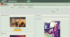 Desktop Screenshot of dakann.deviantart.com