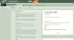 Desktop Screenshot of hints-and-tips.deviantart.com