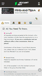 Mobile Screenshot of hints-and-tips.deviantart.com