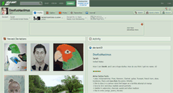 Desktop Screenshot of doofusmaximus.deviantart.com