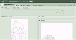 Desktop Screenshot of potterperson240.deviantart.com