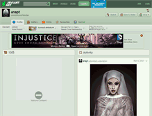 Tablet Screenshot of anapt.deviantart.com