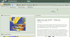 Desktop Screenshot of maria-lucia.deviantart.com