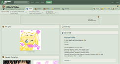 Desktop Screenshot of kitsuneyasha.deviantart.com