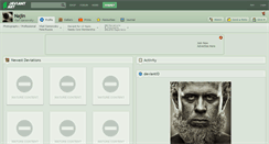 Desktop Screenshot of najin.deviantart.com