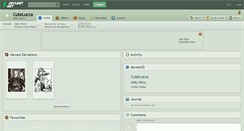 Desktop Screenshot of cutelucca.deviantart.com