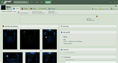 Desktop Screenshot of birm.deviantart.com