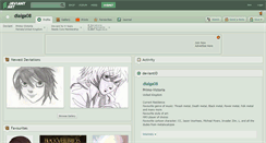 Desktop Screenshot of dialga08.deviantart.com