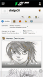 Mobile Screenshot of dialga08.deviantart.com