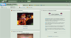 Desktop Screenshot of malaysian-united.deviantart.com