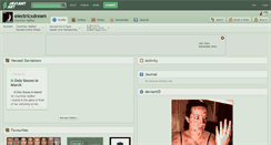 Desktop Screenshot of electricxdream.deviantart.com