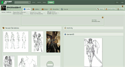 Desktop Screenshot of dmcblooddevil.deviantart.com
