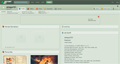 Desktop Screenshot of amaya101.deviantart.com