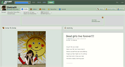 Desktop Screenshot of ellektra09.deviantart.com
