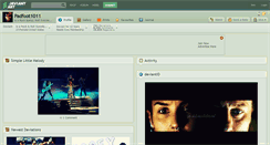 Desktop Screenshot of padfoot1011.deviantart.com