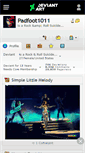 Mobile Screenshot of padfoot1011.deviantart.com