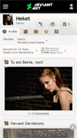 Mobile Screenshot of heket.deviantart.com