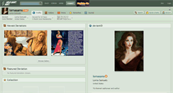 Desktop Screenshot of lornasams.deviantart.com