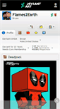 Mobile Screenshot of flames2earth.deviantart.com