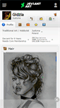 Mobile Screenshot of gidzia.deviantart.com
