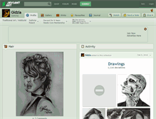 Tablet Screenshot of gidzia.deviantart.com