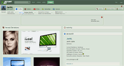Desktop Screenshot of janikl.deviantart.com