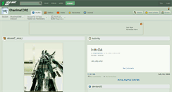 Desktop Screenshot of ghanimacore.deviantart.com