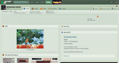 Desktop Screenshot of lonesome-stock.deviantart.com